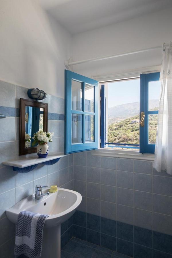 Villa Sea View Kerame Évdilos Exterior foto