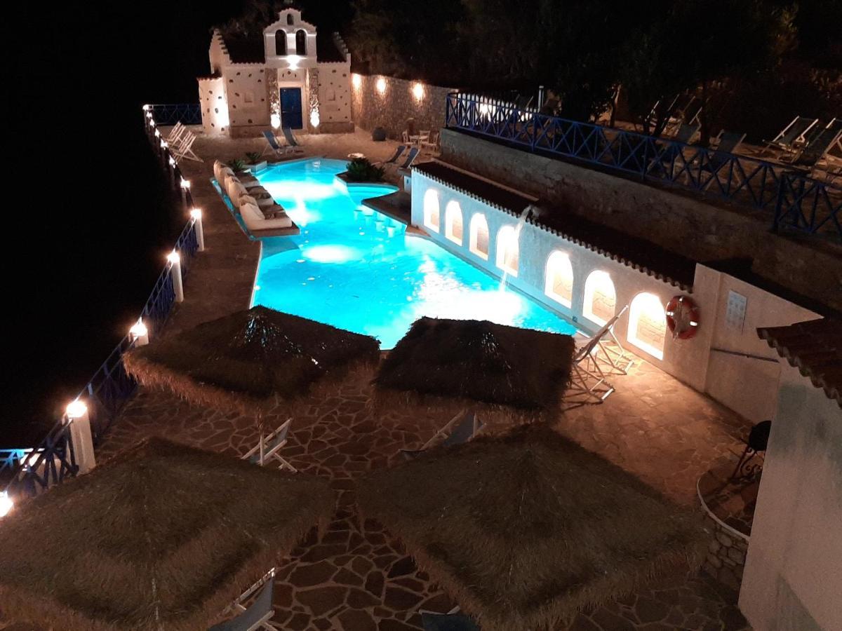 Villa Sea View Kerame Évdilos Exterior foto