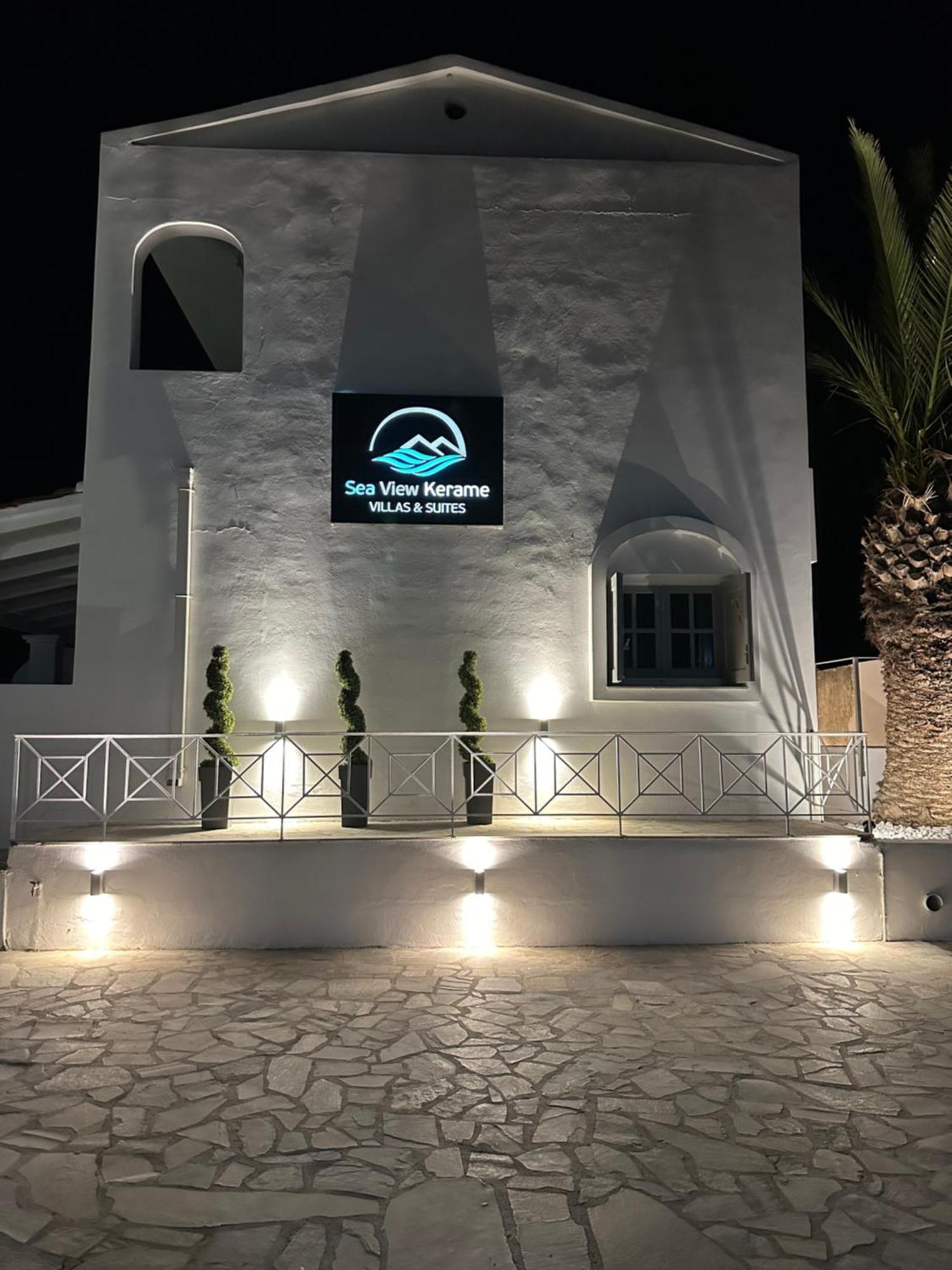 Villa Sea View Kerame Évdilos Exterior foto