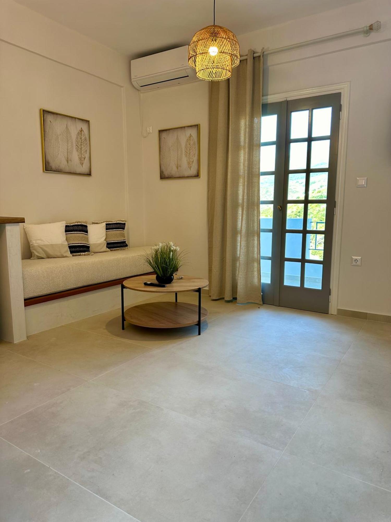 Villa Sea View Kerame Évdilos Exterior foto